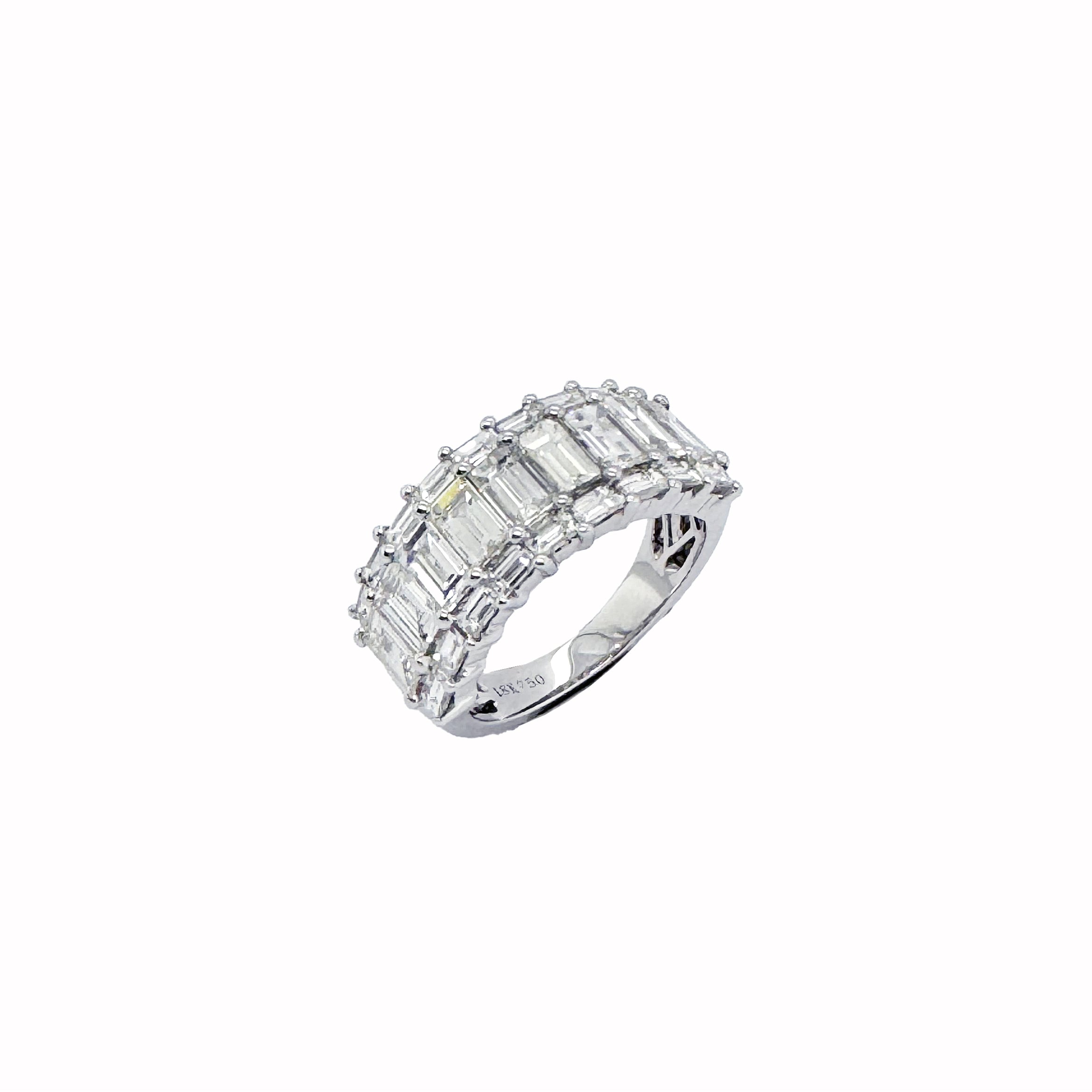 Baguette Diamond Ring - K.S. Sze & Sons