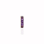 Amethyst Eternity Ring - K.S. Sze & Sons