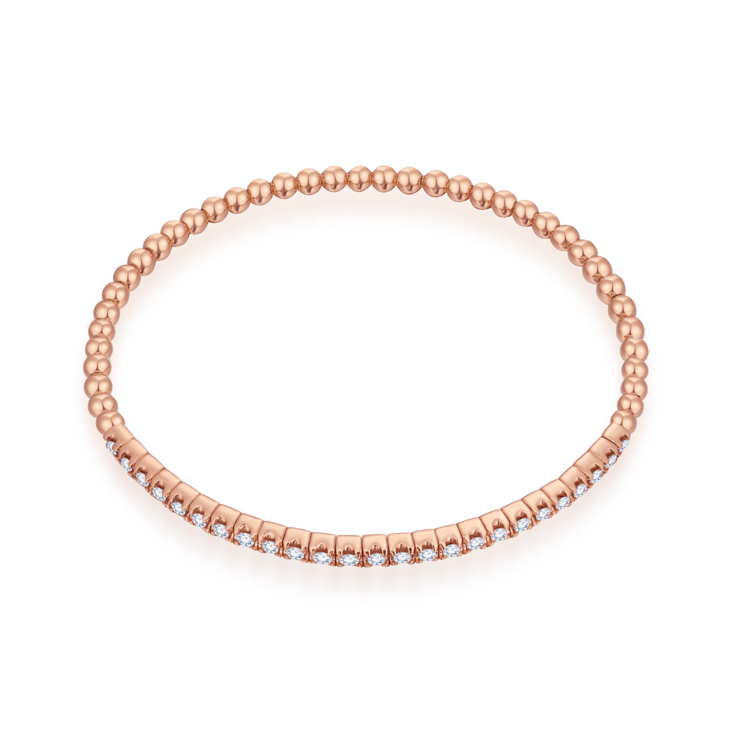 Elastic Brown Diamond Bracelet (0.77ct t.w) - K.S. Sze & Sons
