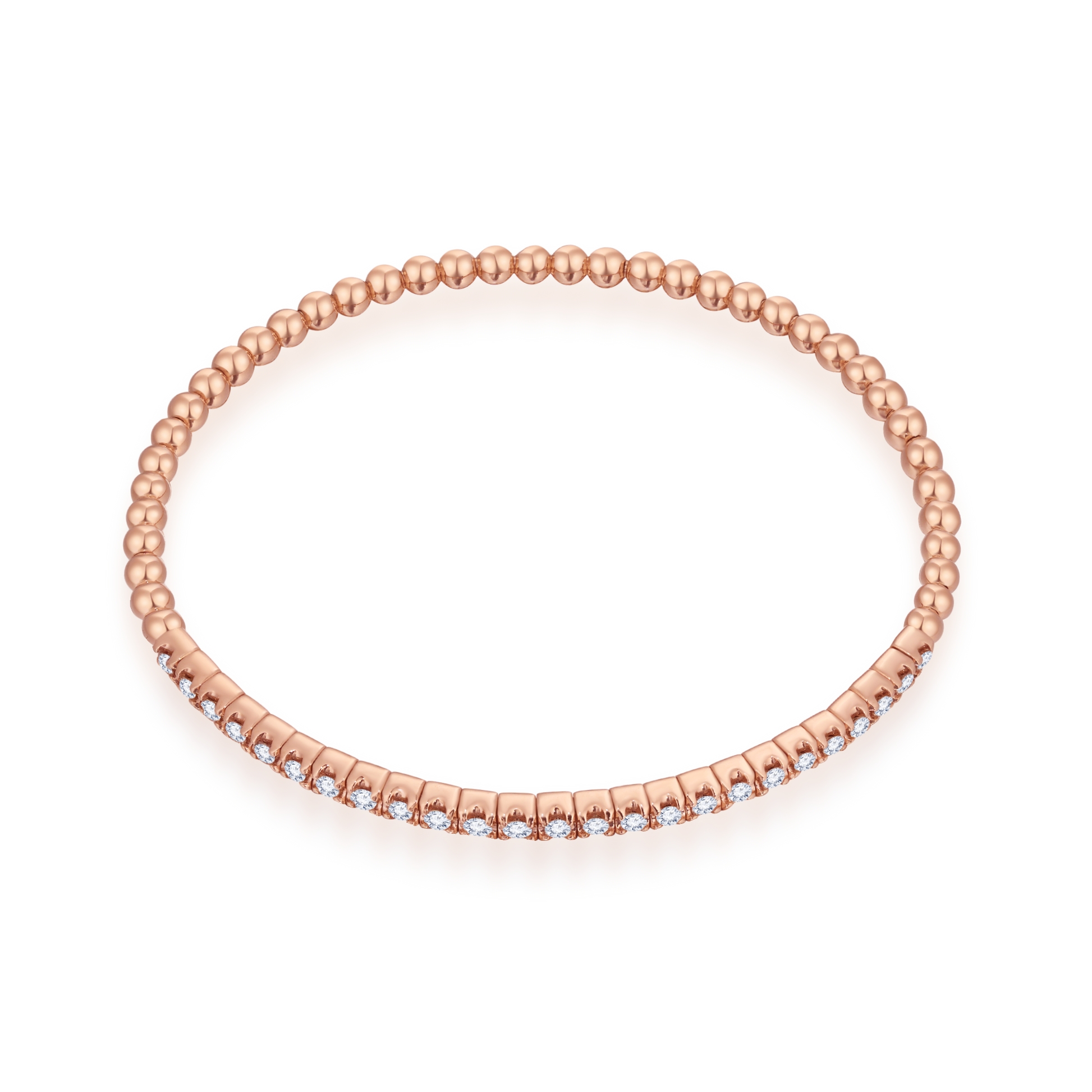 Elastic Brown Diamond Bracelet (0.77ct t.w) - K.S. Sze & Sons