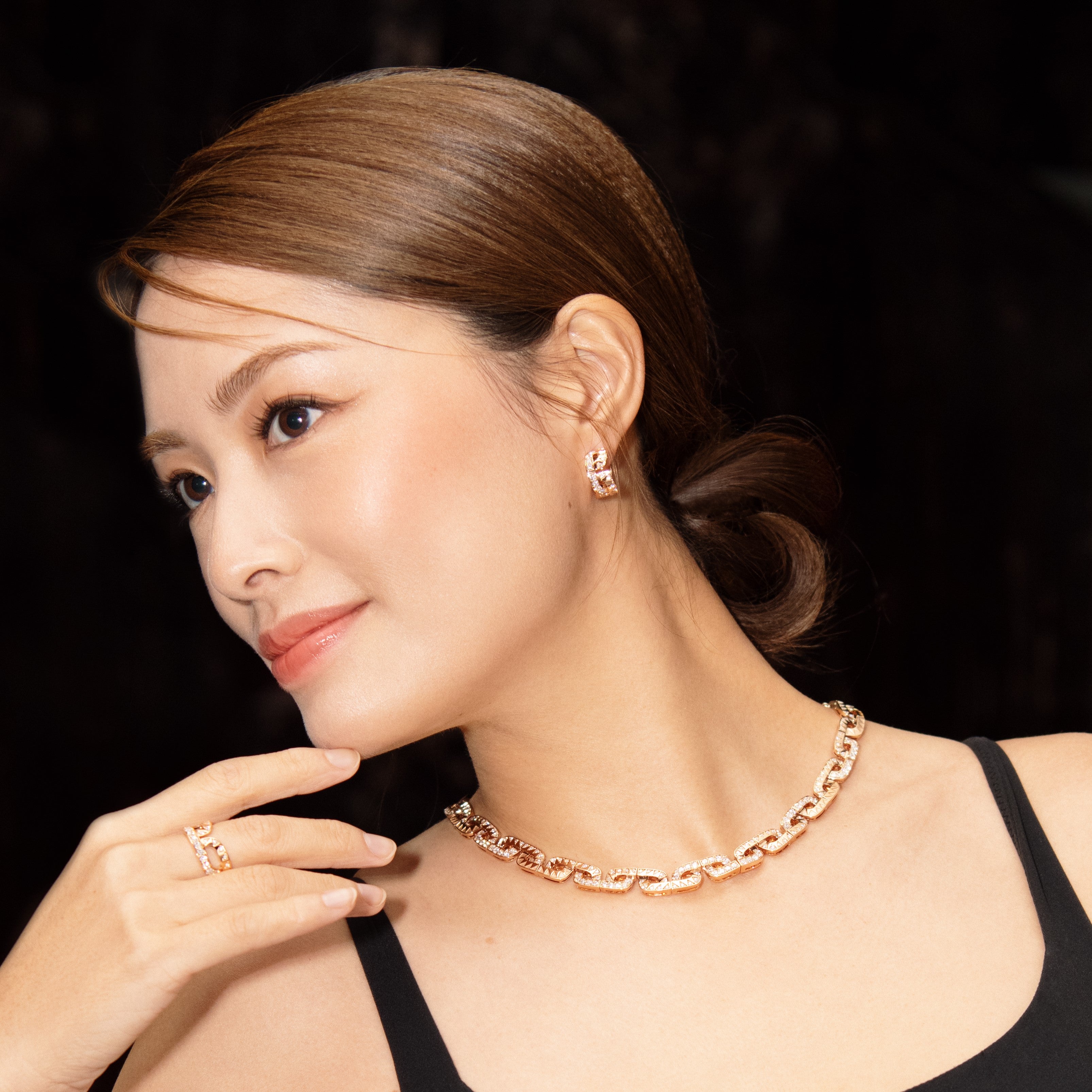 Maya Braid Huggies - K.S. Sze & Sons