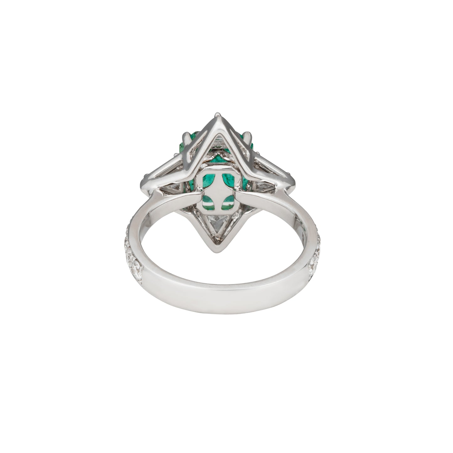 Diamond Emerald Ring - K.S. Sze & Sons