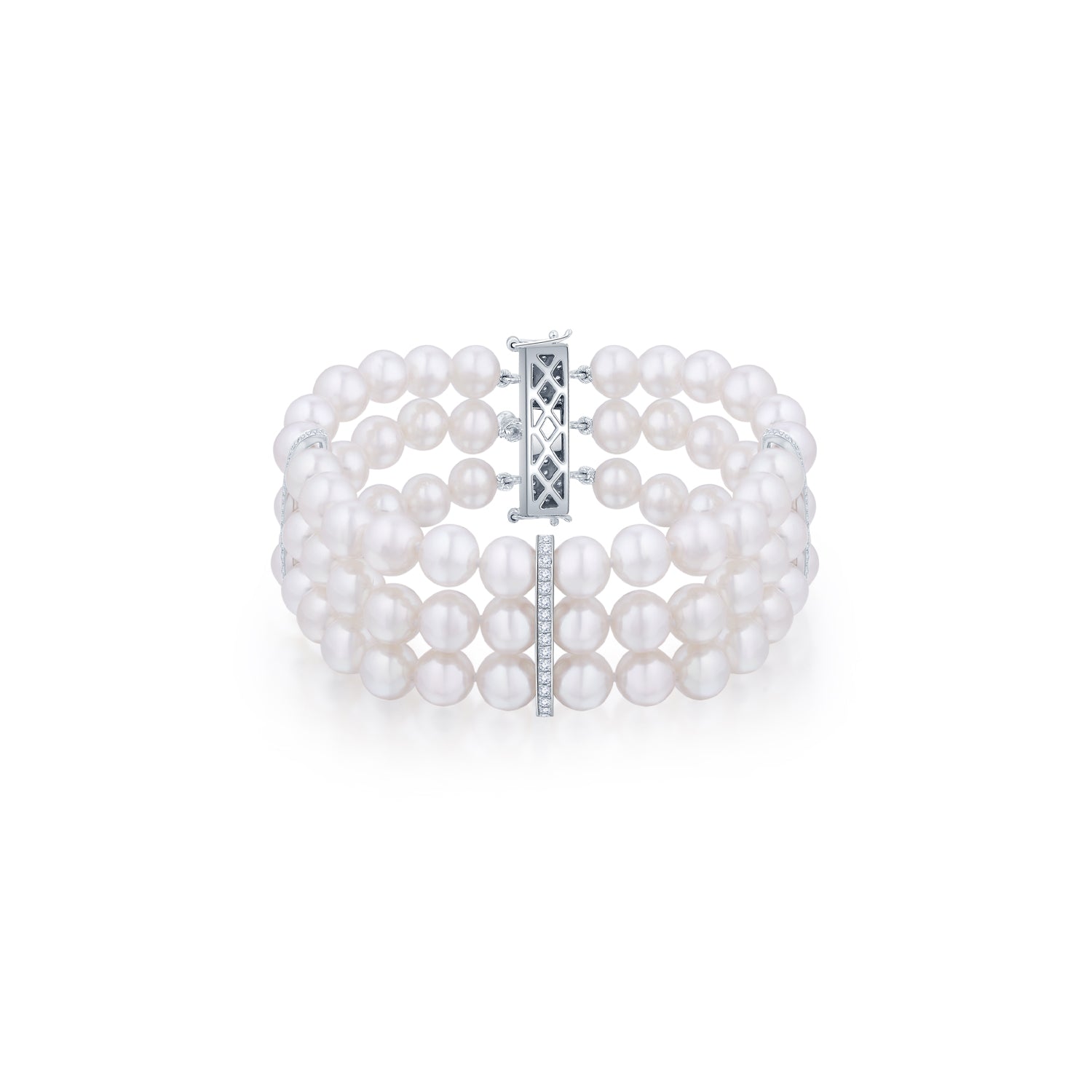Triplet Akoya Pearl Bracelet - K.S. Sze & Sons