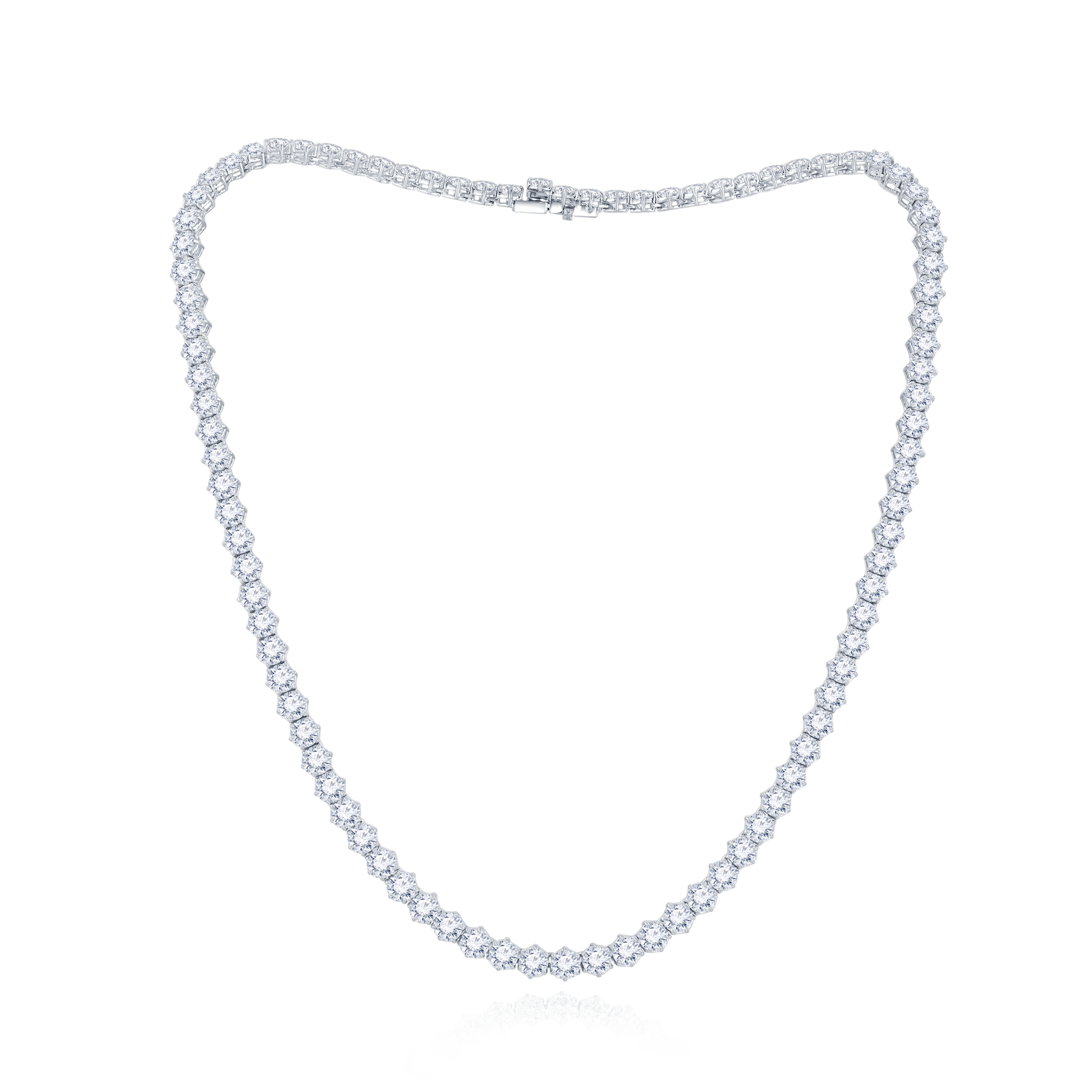 Platinum Diamond Necklaces - K.S. Sze & Sons