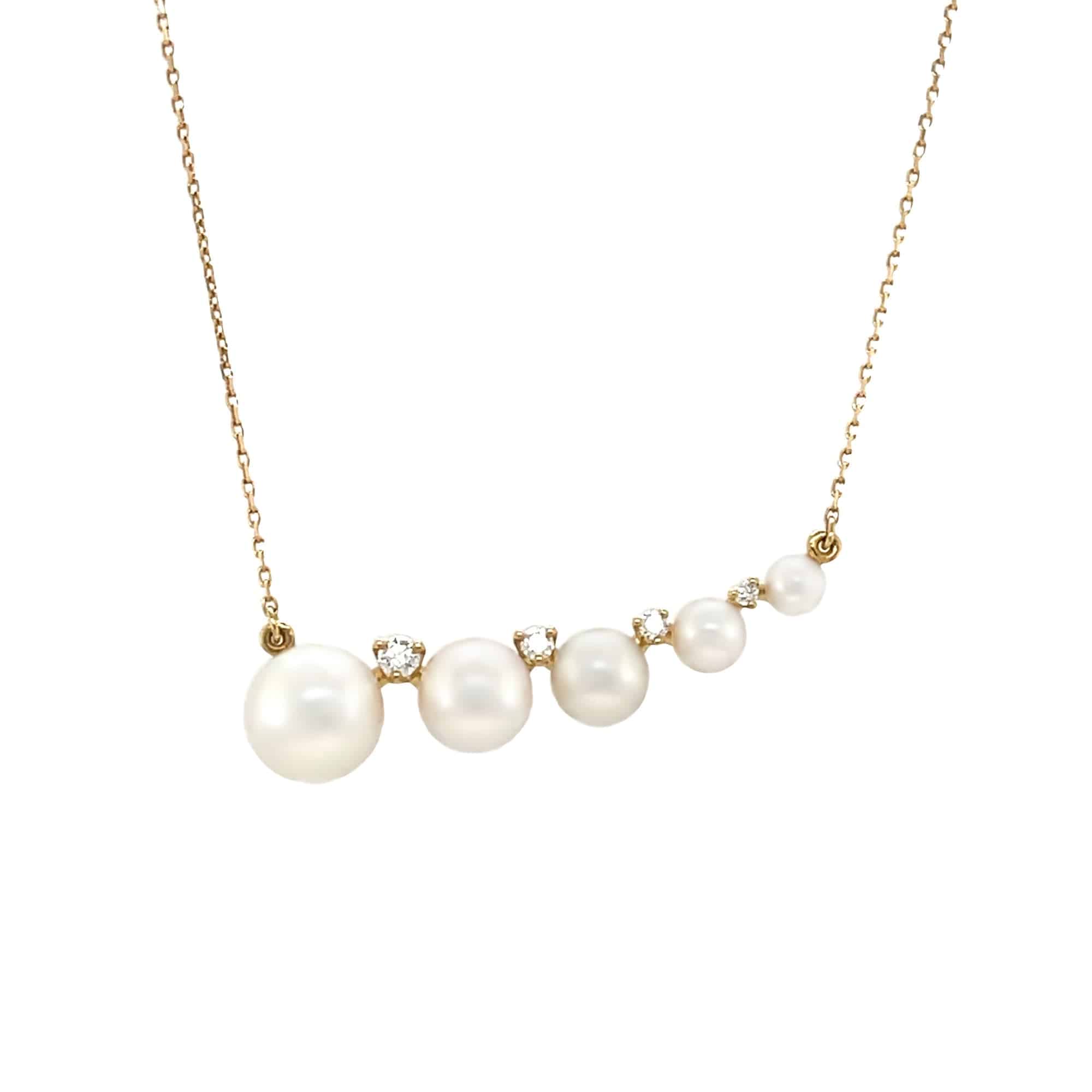 The Tilt Pearl Chain - K.S. Sze & Sons