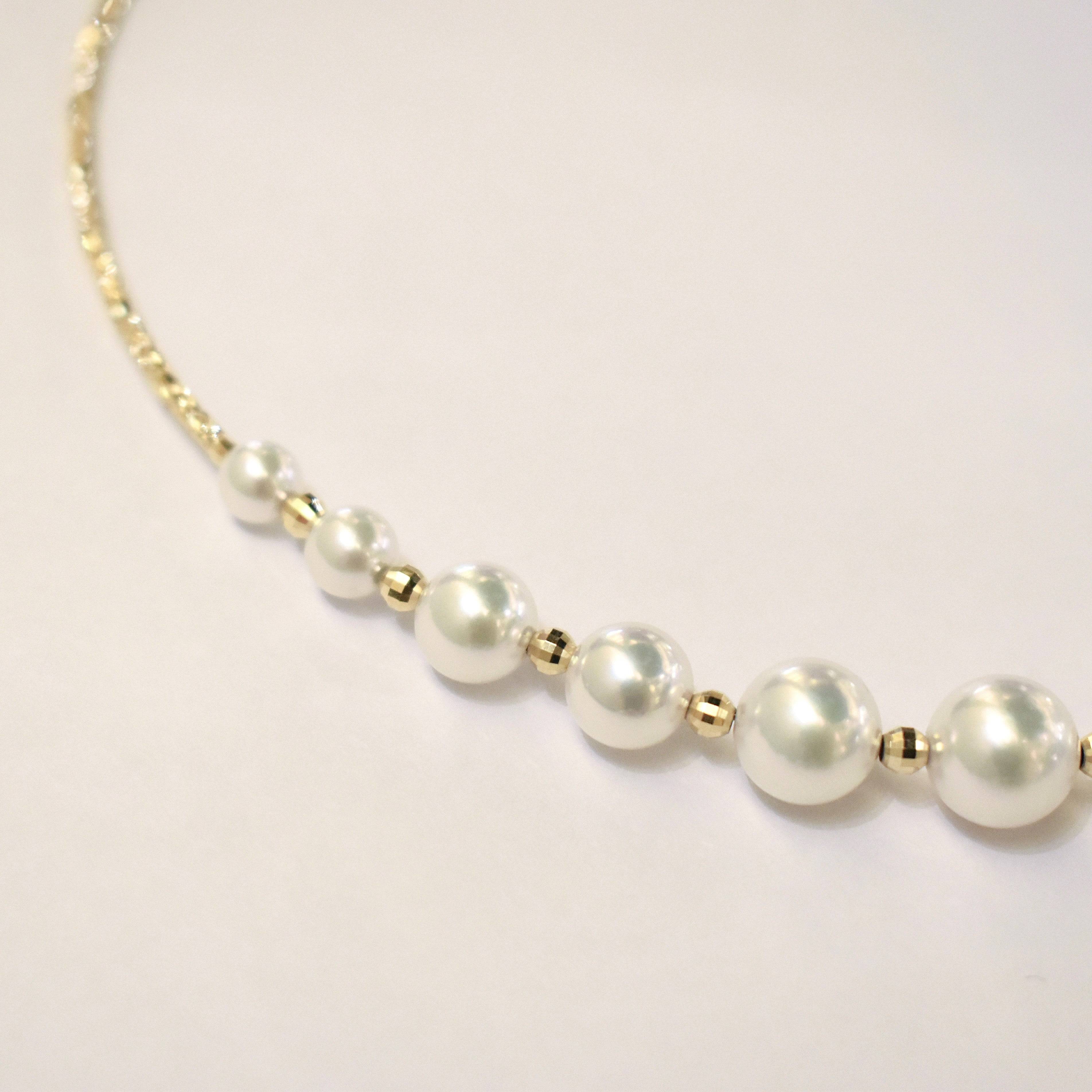 Akoya Pearl Magnetic Necklace - K.S. Sze & Sons