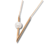 Yellow Gold “V” Necklace - K.S. Sze & Sons