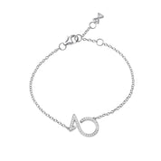 Bracelet in Rose Gold with Diamonds - K.S. Sze & Sons