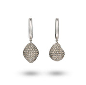 Brown Diamond Drops Earrings - K.S. Sze & Sons