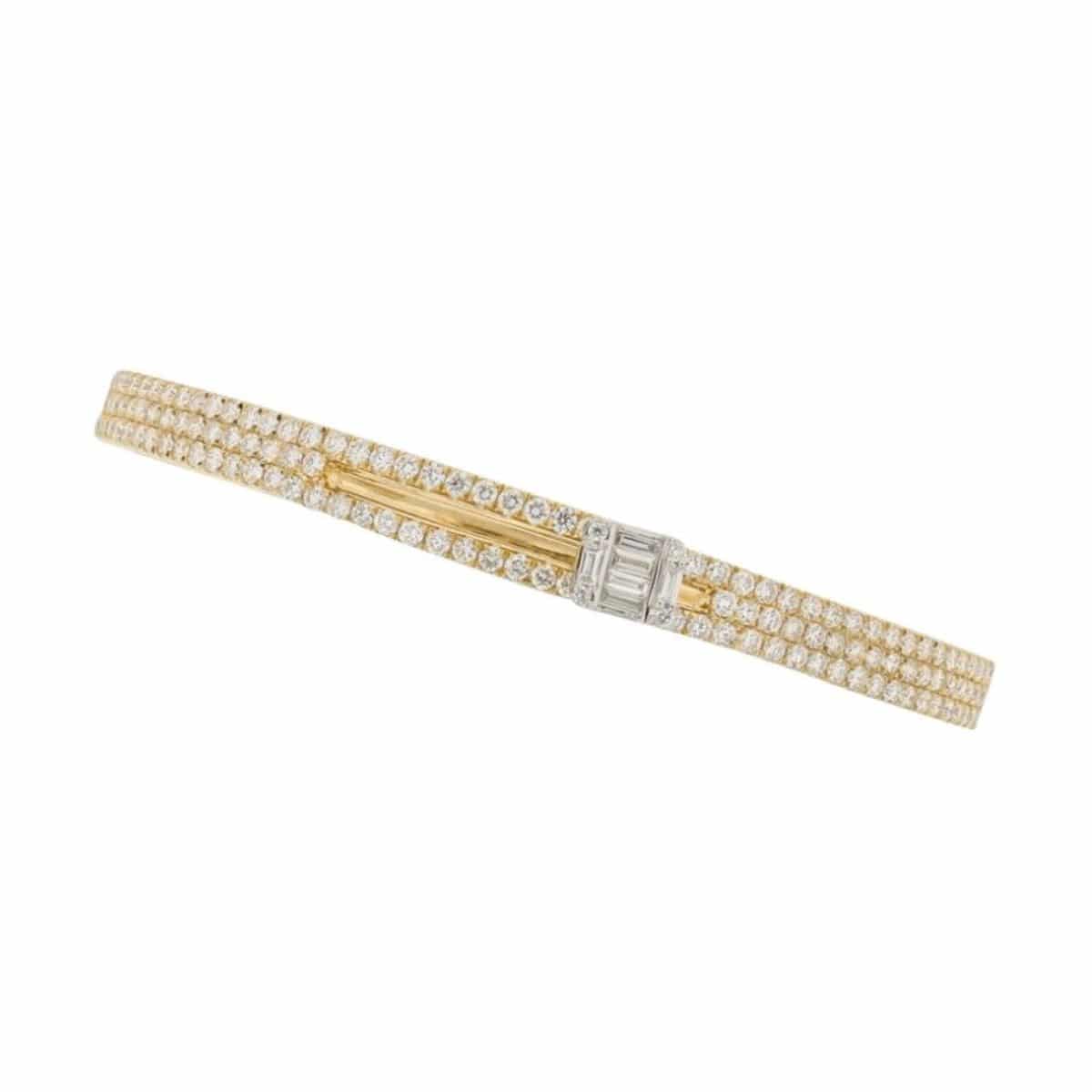 Diamond Bangle - K.S. Sze & Sons