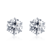 Diamond Ear Studs (GIA Certified) - K.S. Sze & Sons