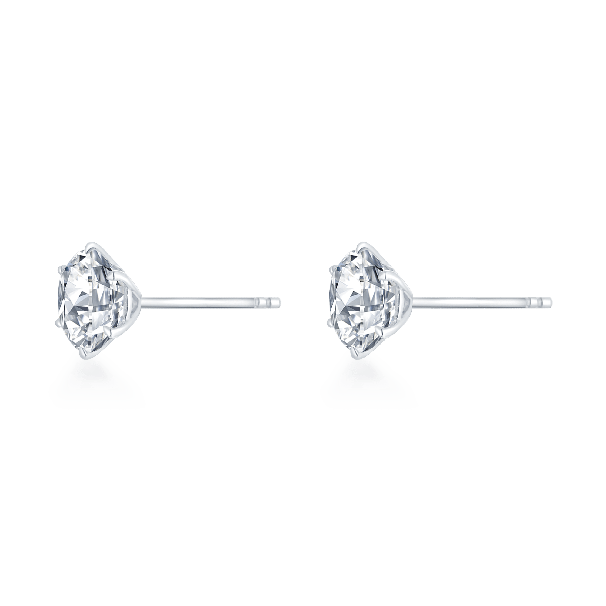 Diamond Ear Studs (GIA Certified) - K.S. Sze & Sons