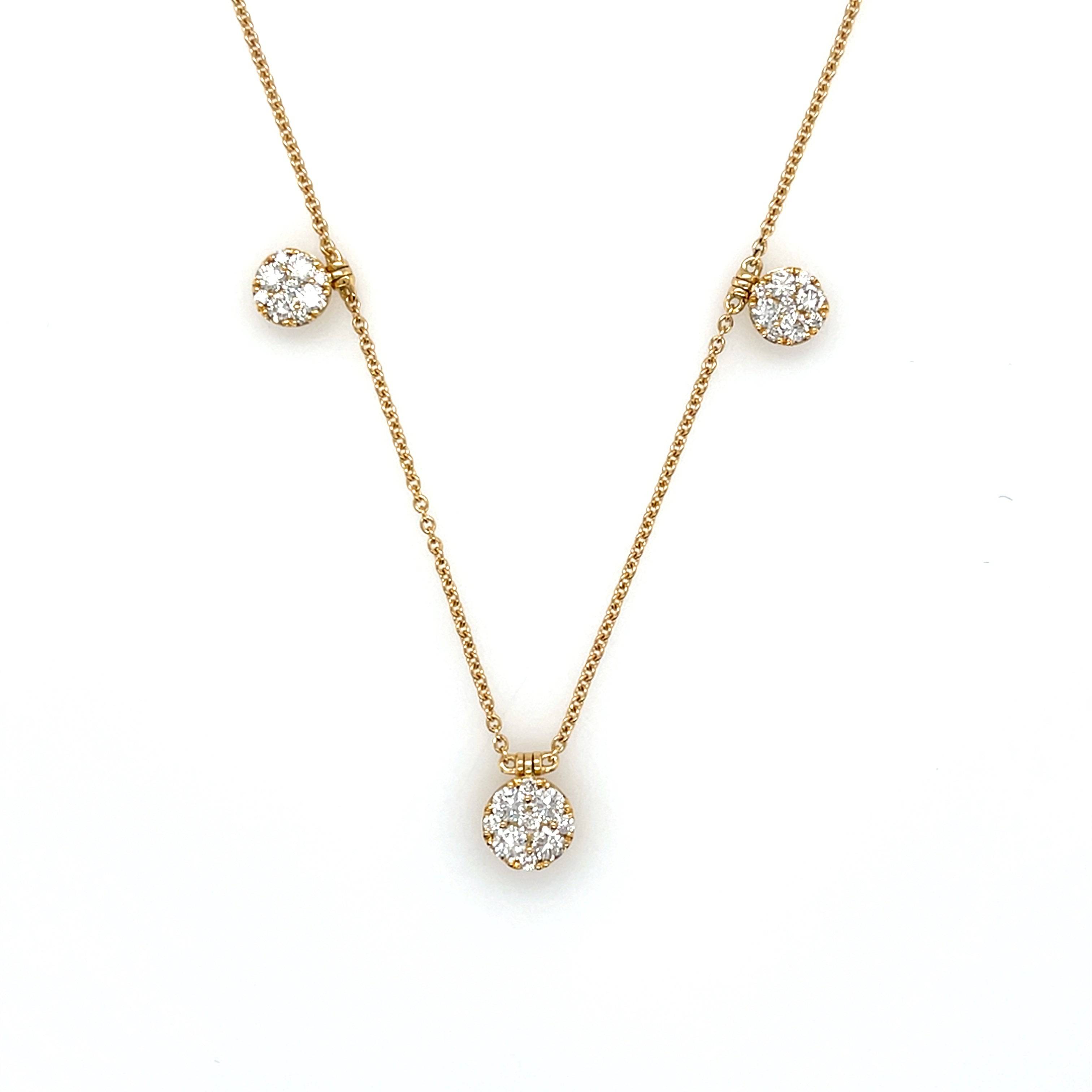 Mini Diamond Plunge Chain. - K.S. Sze & Sons