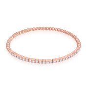Elastic Brown Diamond Bracelet - K.S. Sze & Sons