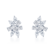 Fancy Shape Diamond Earrings - K.S. Sze & Sons
