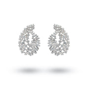 Fancy Shaped Diamond Earrings - K.S. Sze & Sons