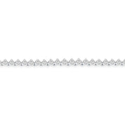 Diamond Heart Tennis Necklace - K.S. Sze & Sons