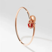 FABERGE Palais Guilloché Enamel Crossover Bracelet - K.S. Sze & Sons