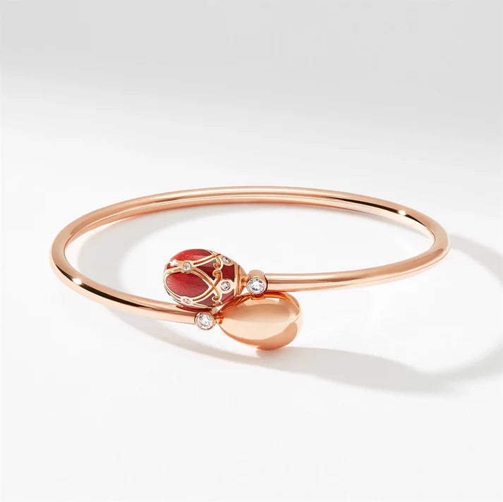 FABERGE Palais Guilloché Enamel Crossover Bracelet - K.S. Sze & Sons