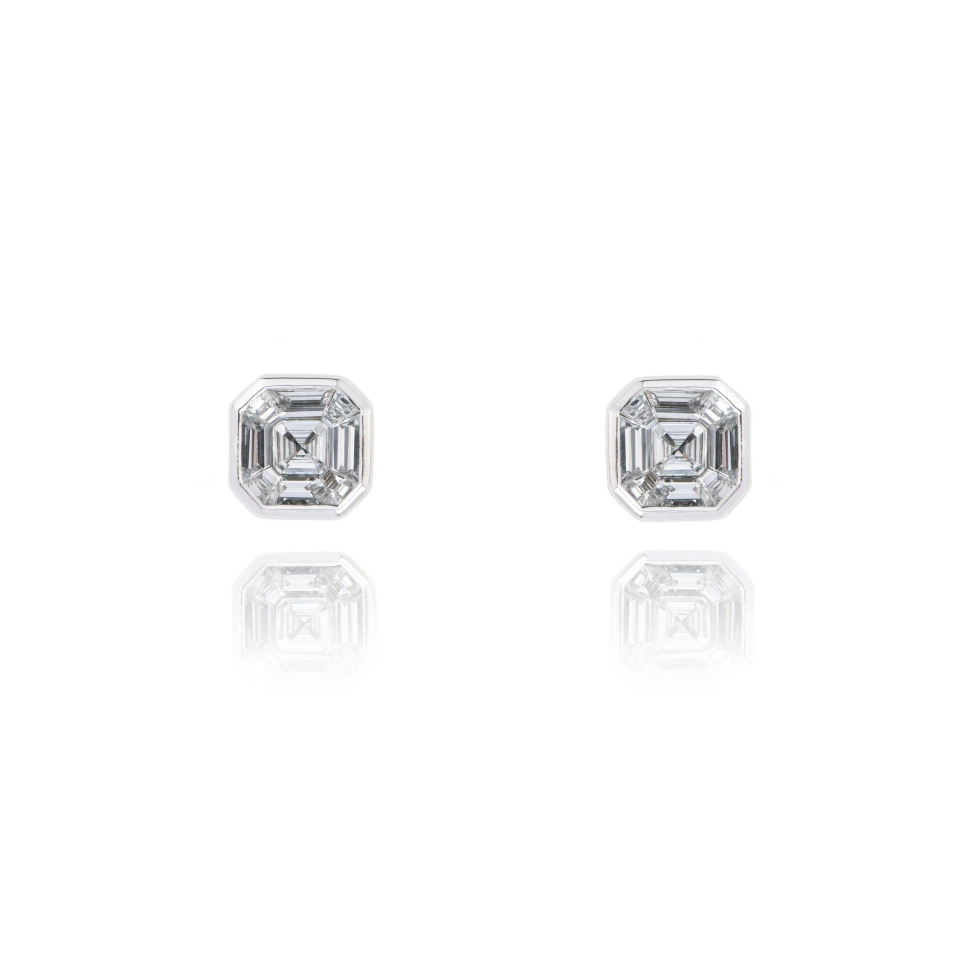 Illusion Allure Studs - K.S. Sze & Sons