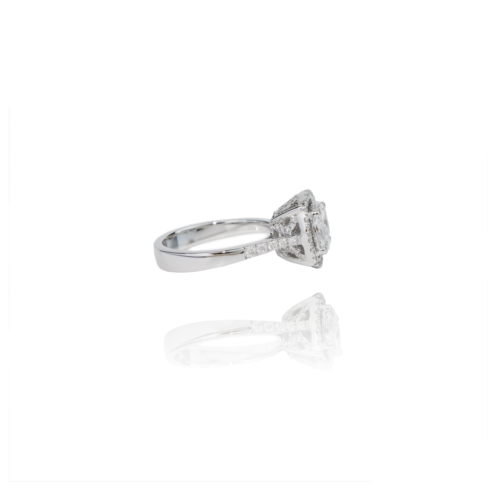 Illusion Halo Ring - K.S. Sze & Sons