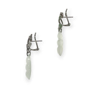 Jade Feicui Earrings - K.S. Sze & Sons