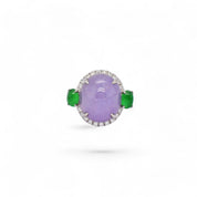Lavender Jade Garden Ring - K.S. Sze & Sons