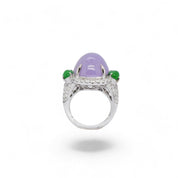 Lavender Jade Garden Ring - K.S. Sze & Sons