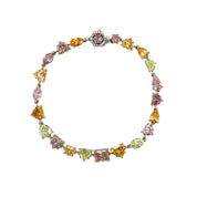 Multicolored Diamond Bracelet (GIA Certificate) - K.S. Sze & Sons