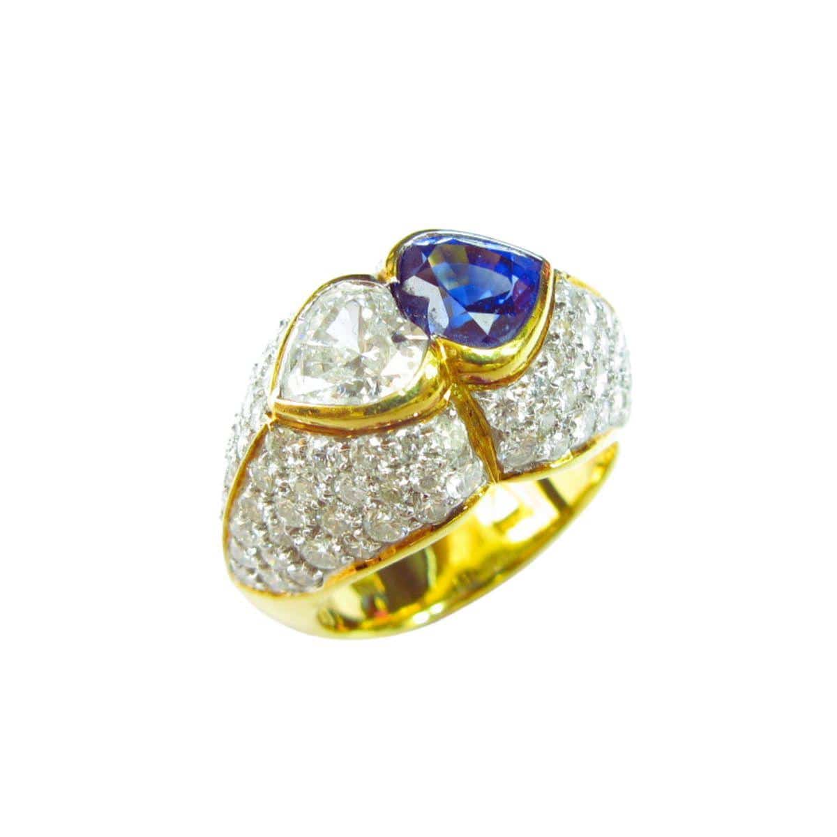 Sapphire & Diamond Ring - K.S. Sze & Sons