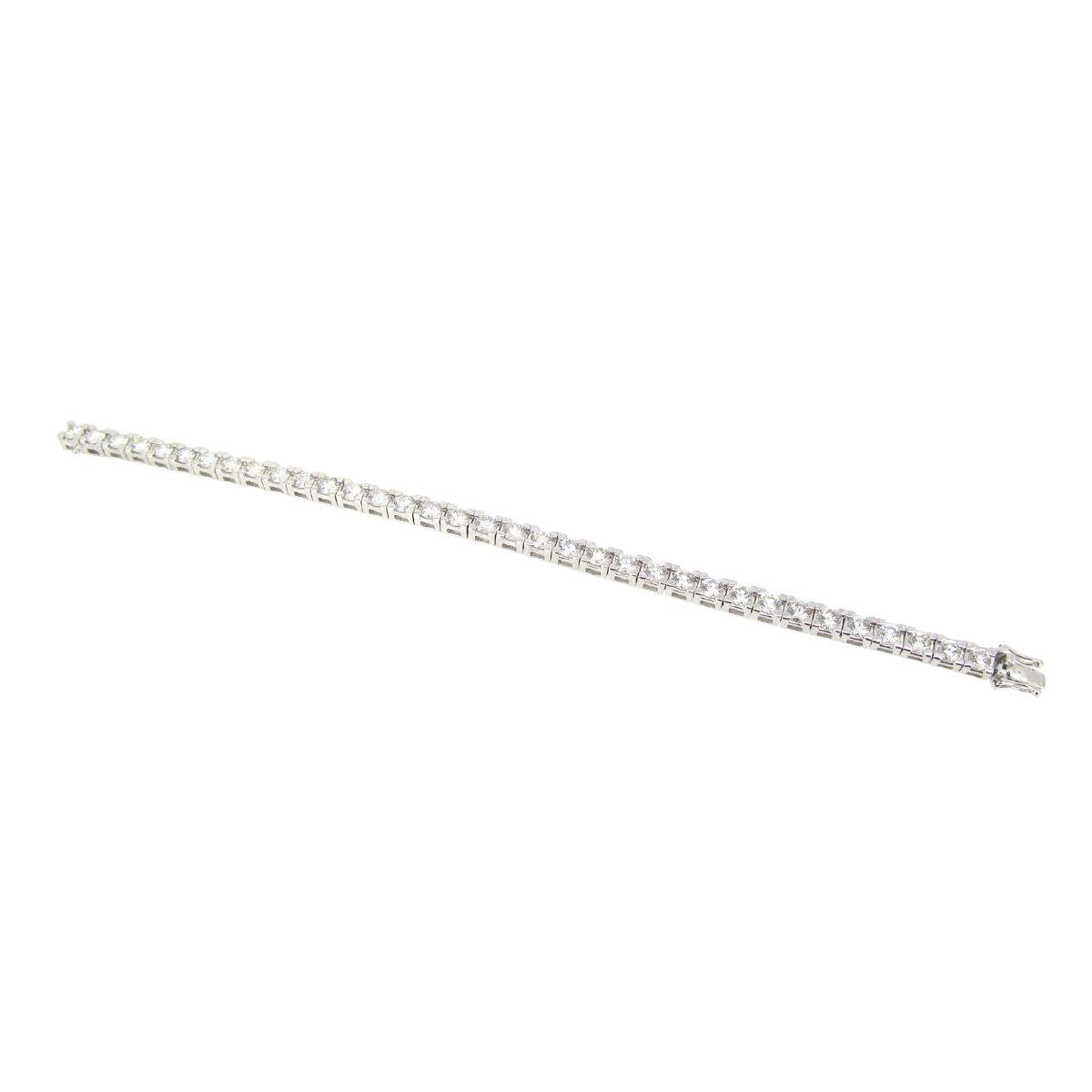 White Diamond Tennis Bracelet - K.S. Sze & Sons