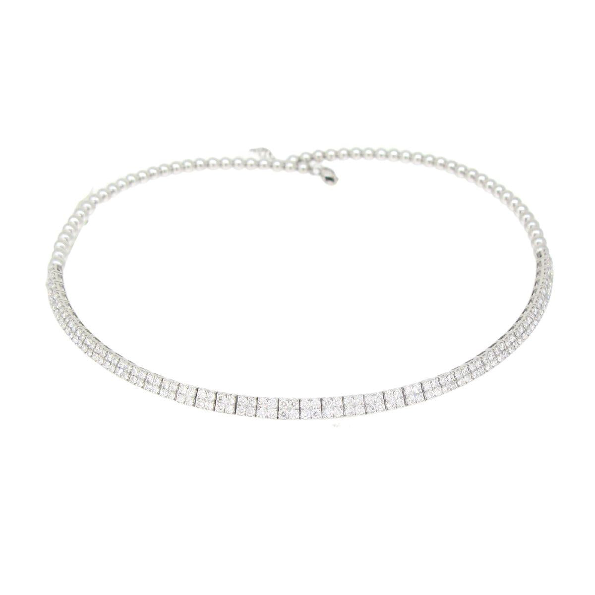 White Diamond Necklace - K.S. Sze & Sons