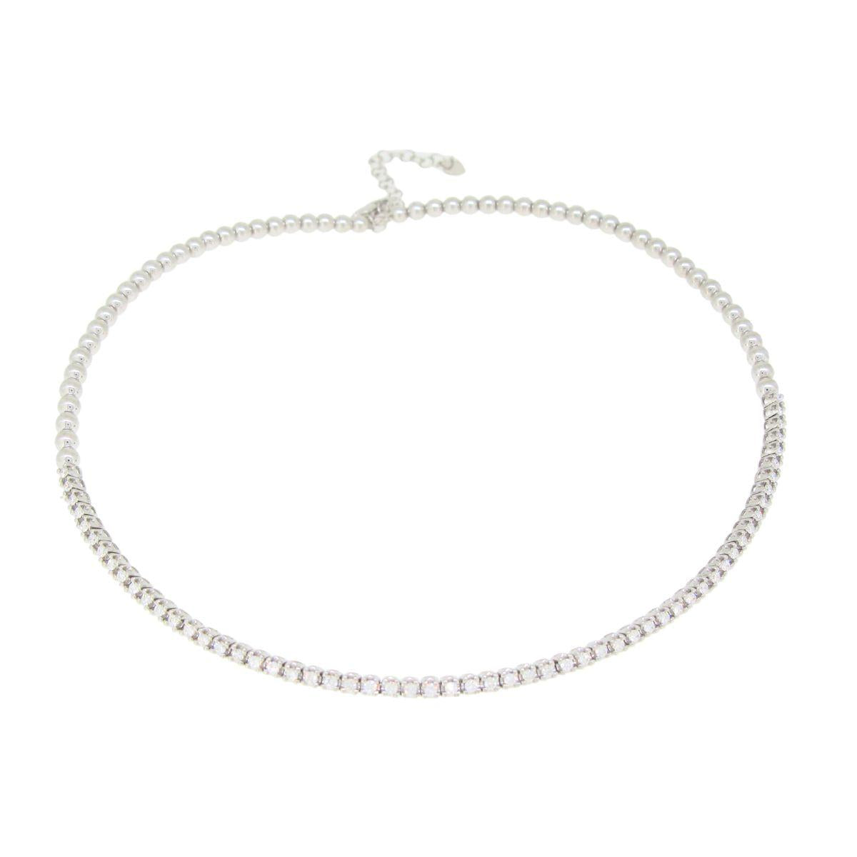 White Diamond Necklace - K.S. Sze & Sons