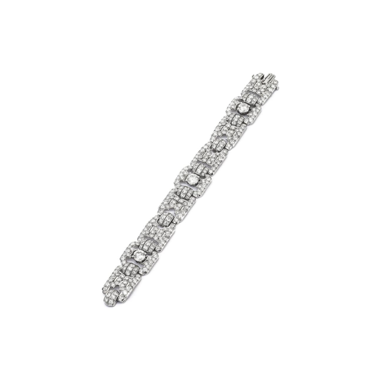 White Diamond Bracelet - K.S. Sze & Sons