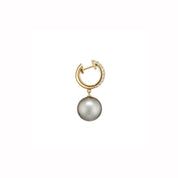Tahitian South Sea Pearl & Diamond Earrings - K.S. Sze & Sons
