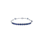 Diamond Sapphire Bracelet - K.S. Sze & Sons