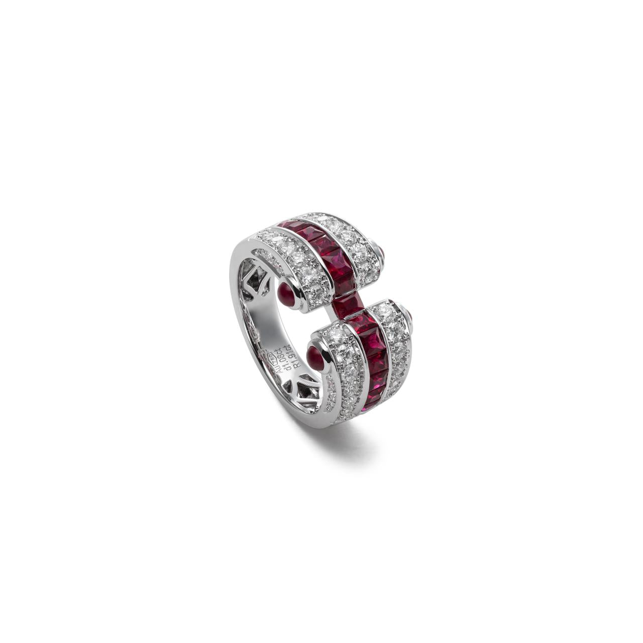 Diamond & Ruby Ring - K.S. Sze & Sons