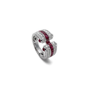 Diamond & Ruby Ring - K.S. Sze & Sons