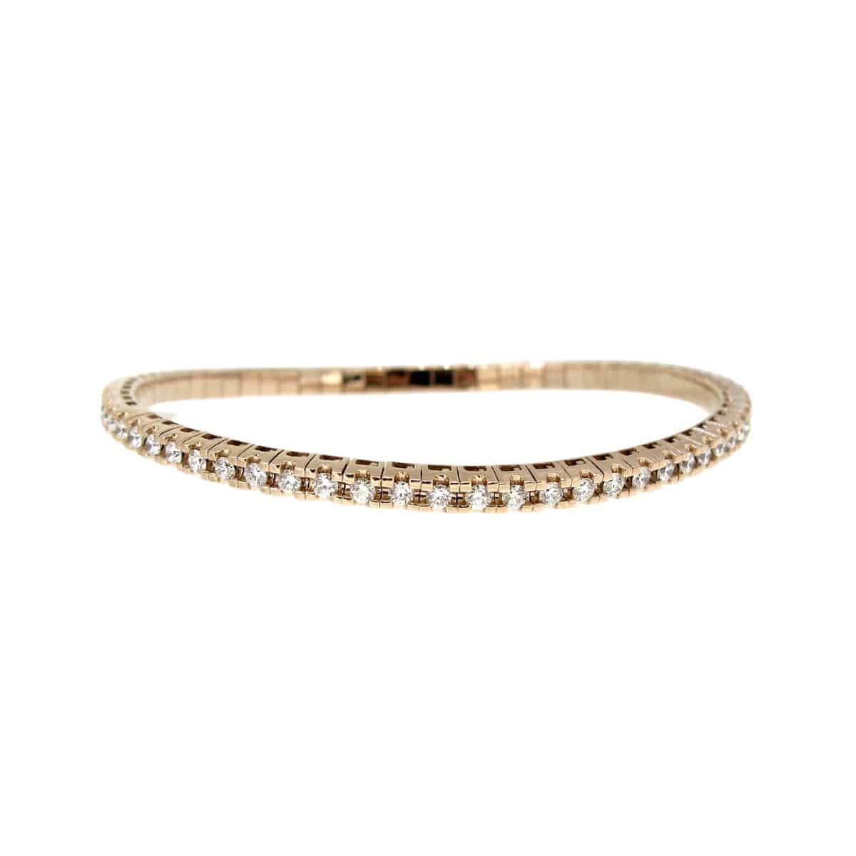 Stretchable Diamond Bracelet - K.S. Sze & Sons