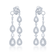 Transformational Rose Cut Diamond Earrings - K.S. Sze & Sons