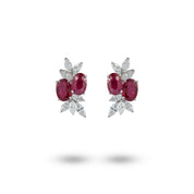 Transformational Ruby & Diamond Earrings - K.S. Sze & Sons