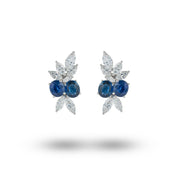 Transformational Sapphire & Diamond Earrings - K.S. Sze & Sons