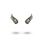 Transformational South Sea Pearl & Brown Diamond Earrings - K.S. Sze & Sons