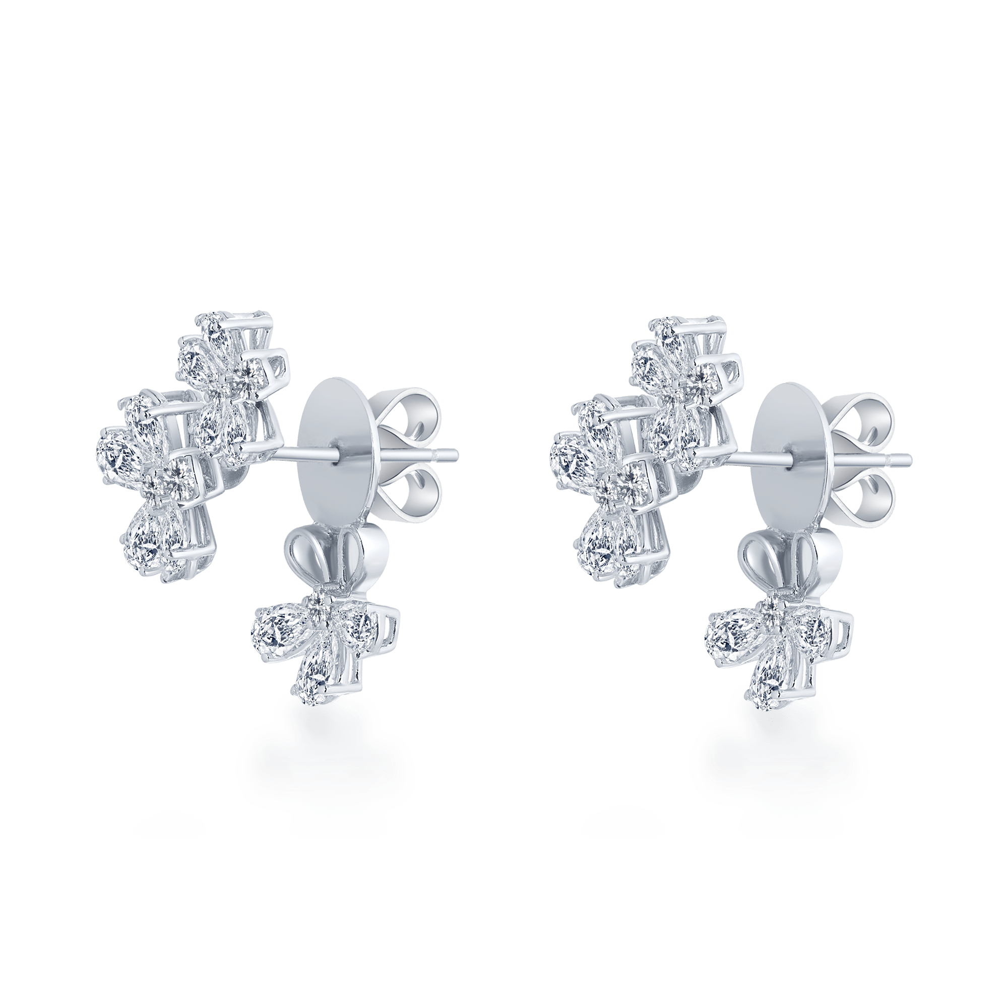 Bouquet Earrings / Transformational - K.S. Sze & Sons