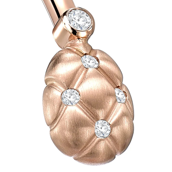 FABERGE Brushed Open Set Bracelet - K.S. Sze & Sons