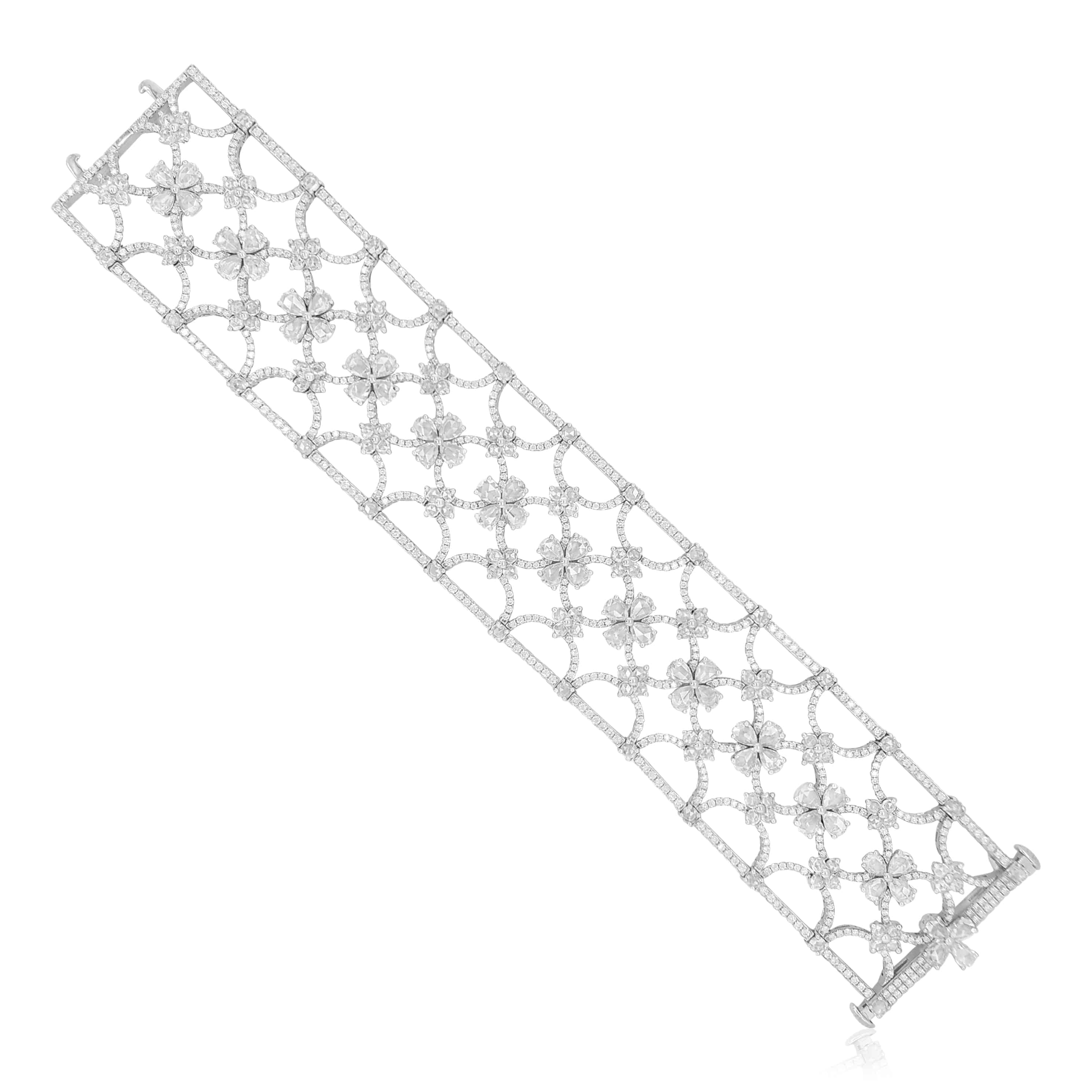 White Diamond Bracelet - K.S. Sze & Sons