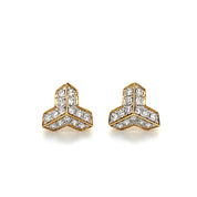 White Diamond Earrings - K.S. Sze & Sons
