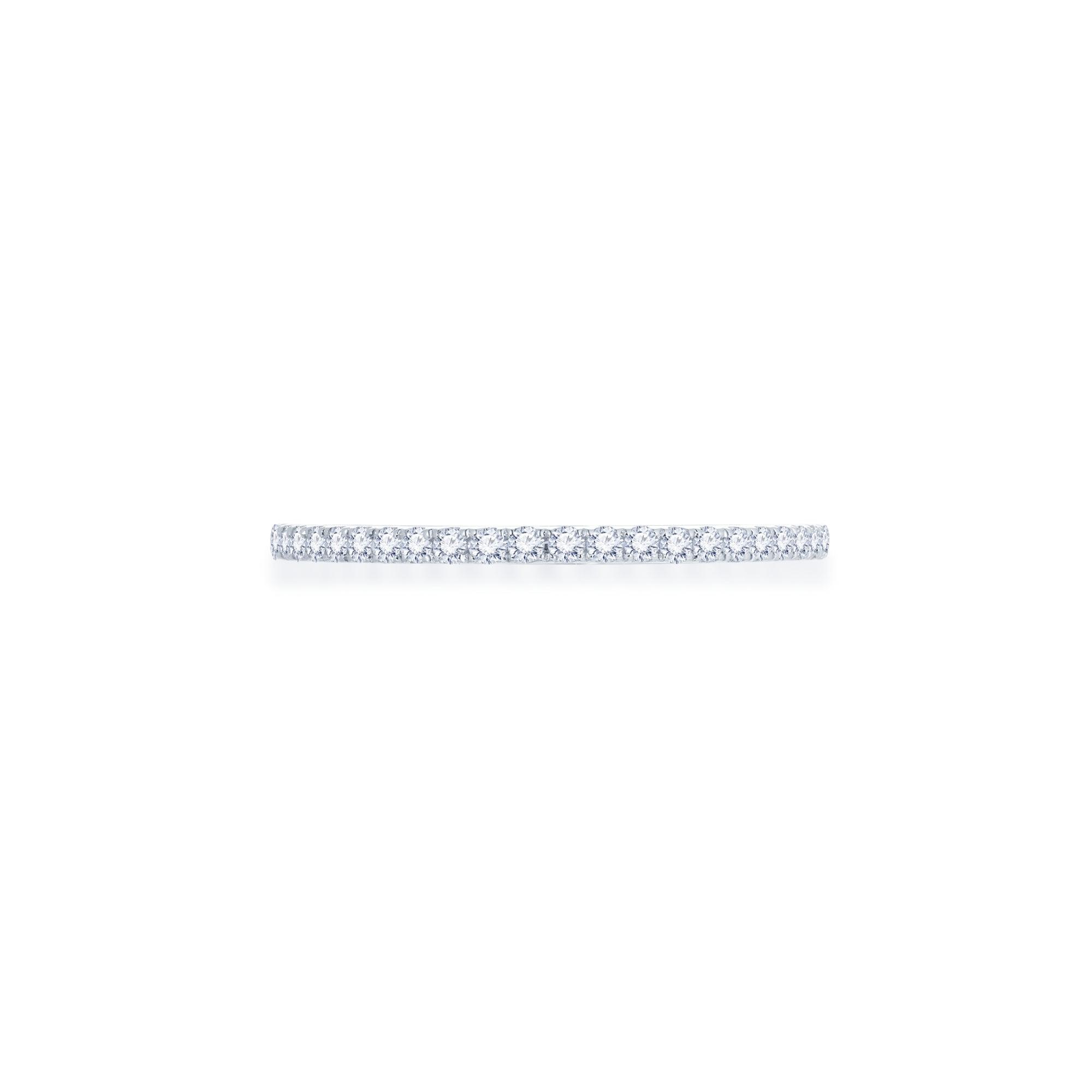 White Diamond Eternity Ring - K.S. Sze & Sons