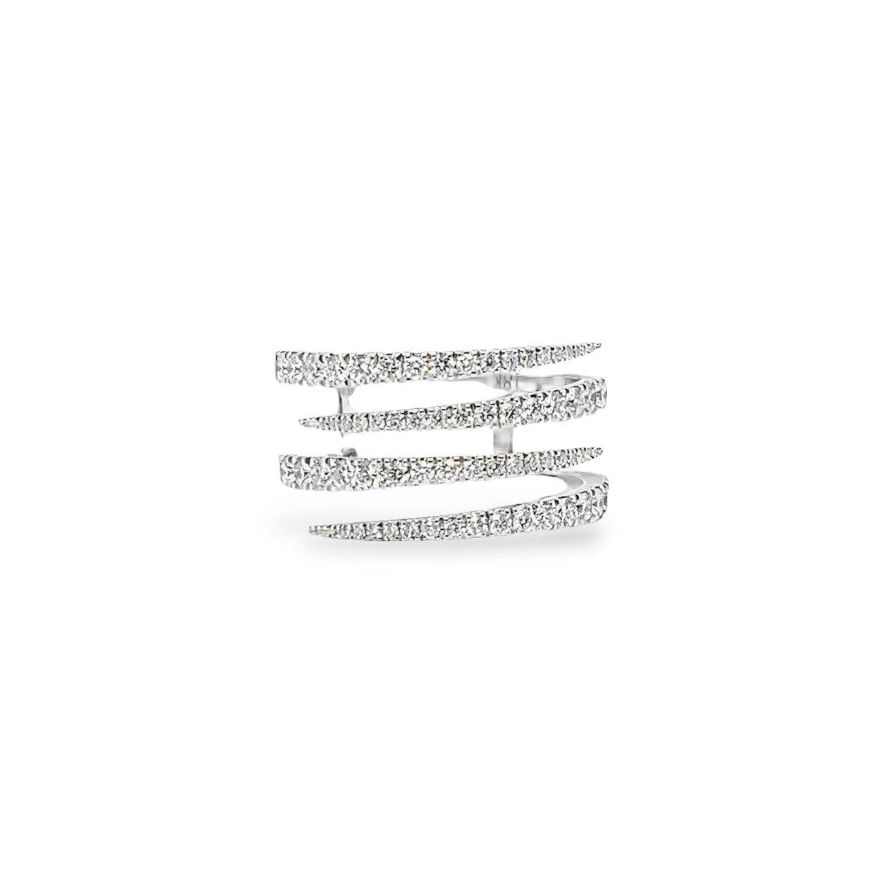 White Diamond Ring - K.S. Sze & Sons