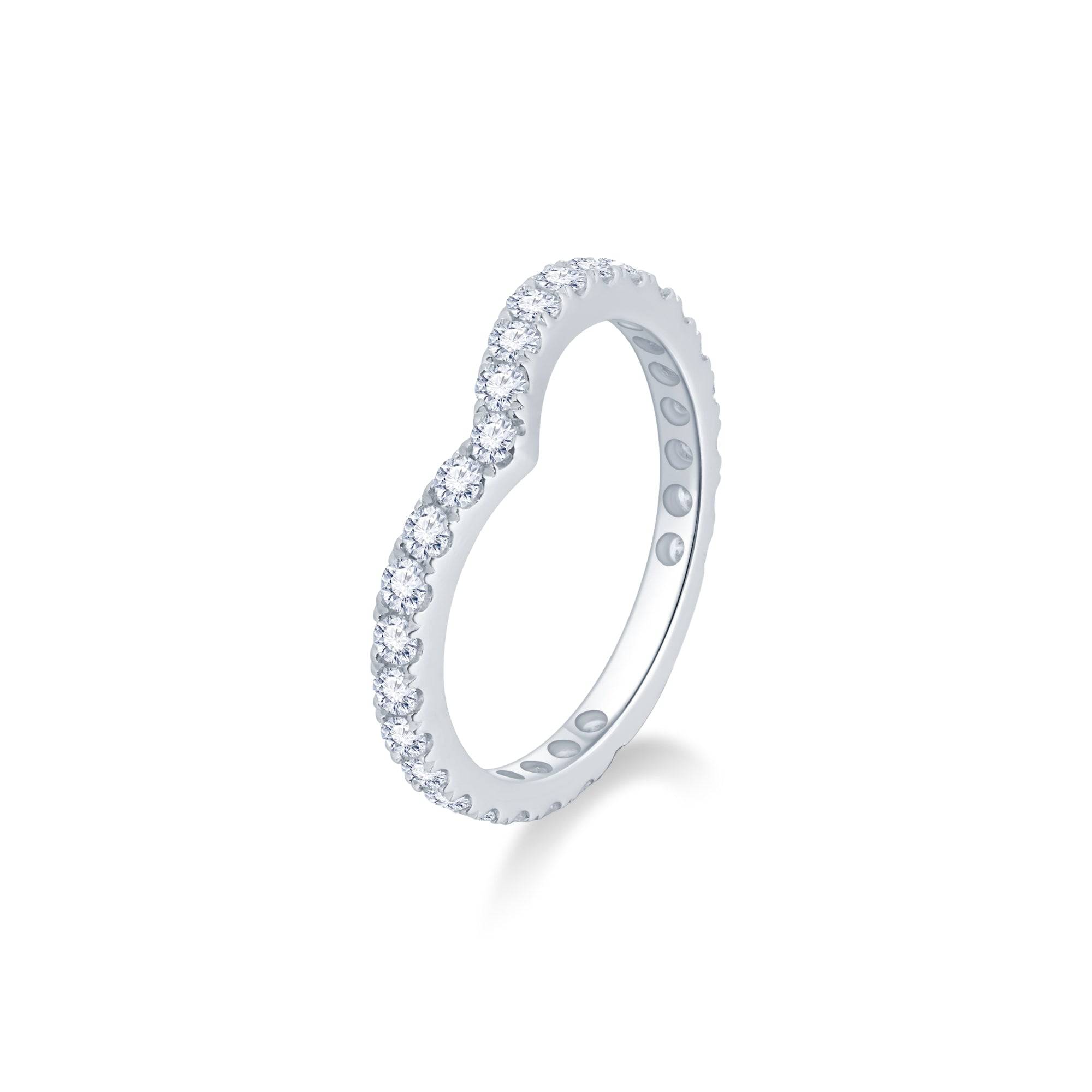 White Diamond Ring - K.S. Sze & Sons